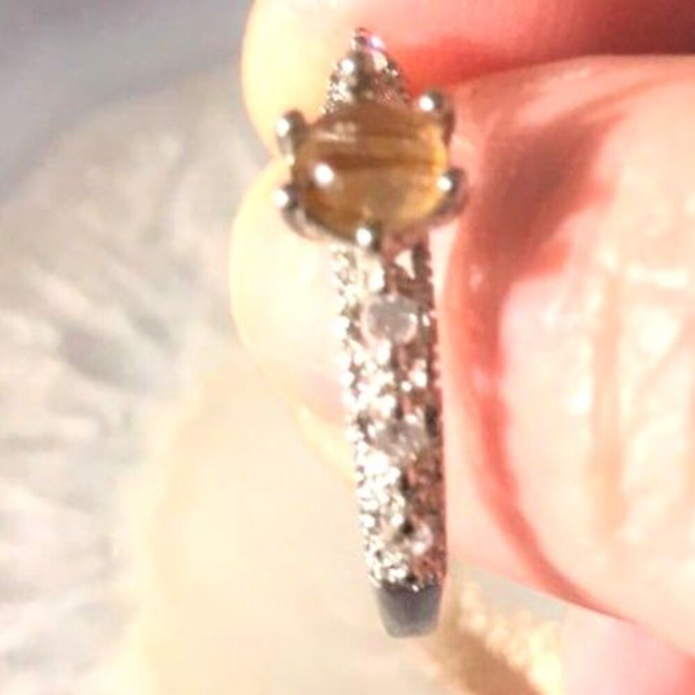 Beautiful Golden Rutile Ring - Picture 5 of 5